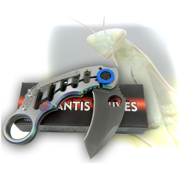 Navaja Karambit Mantis Counter Strike Ops plegable Ab59 - Imagen 2