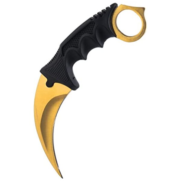 Navaja Karambit Only Gold Con Funda Am13 - Imagen 5