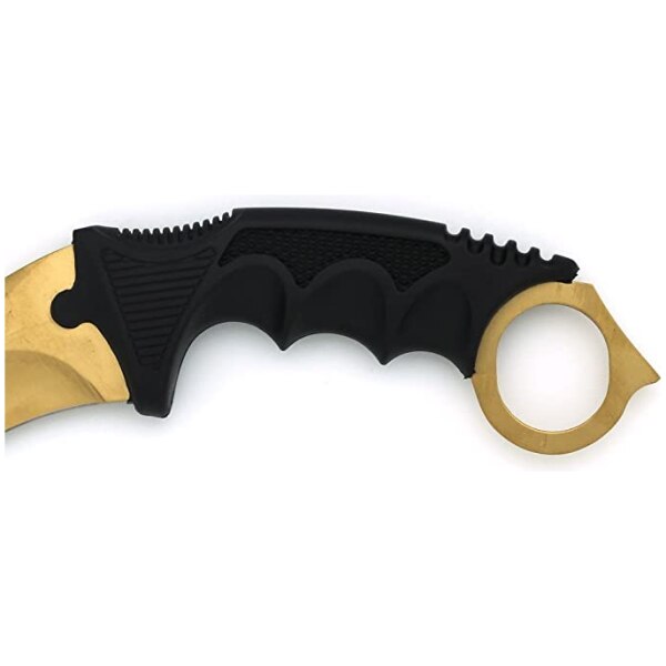 Navaja Karambit Only Gold Con Funda Am13 - Imagen 7