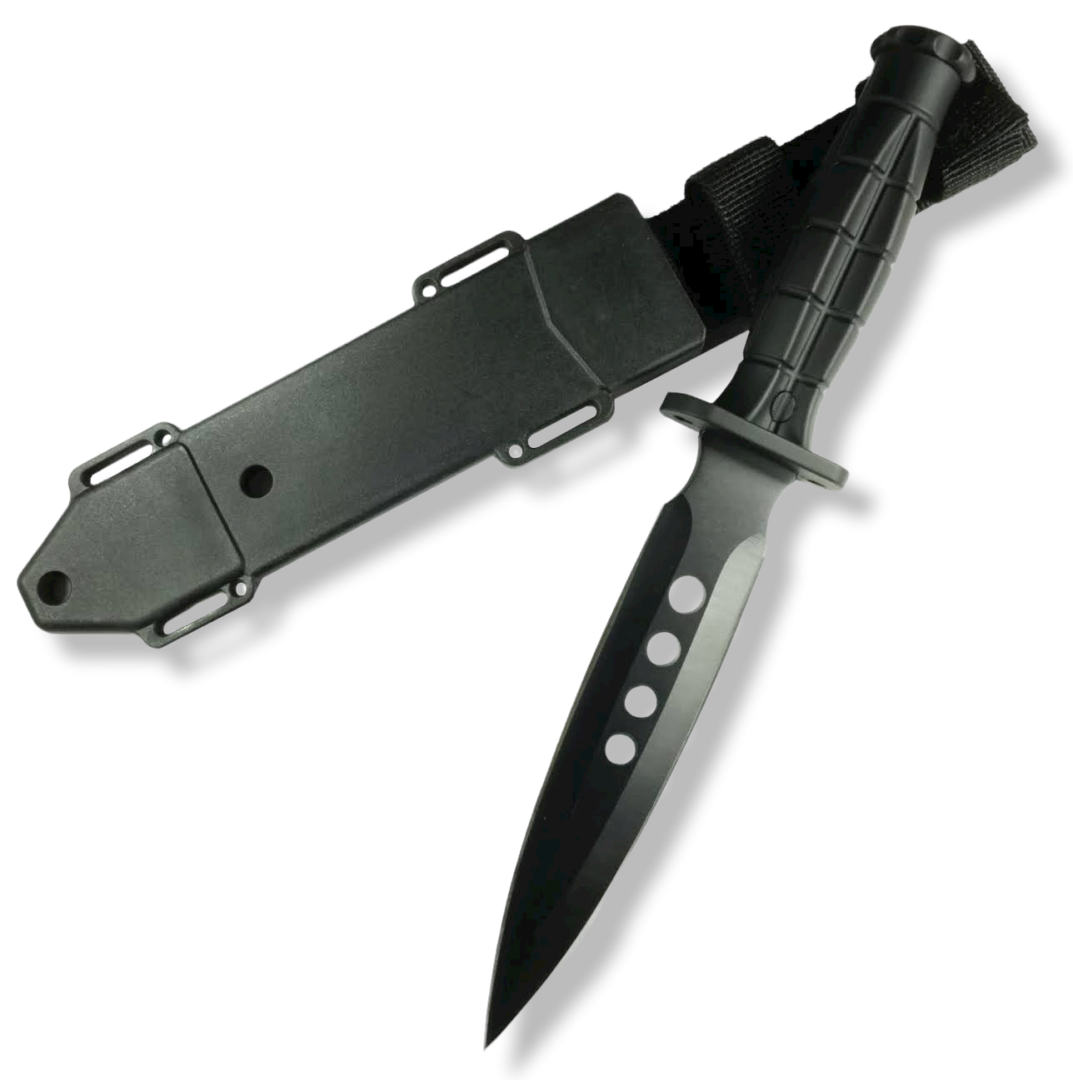 Cuchillo Supervivencia Rambo Kit Accesorios Funda Rigida AB21
