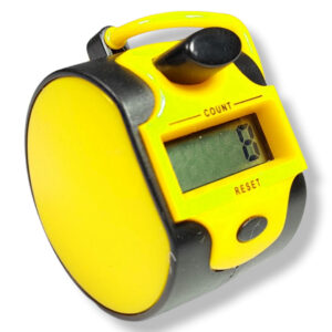 Contador Manual Digital Mano Amarillo