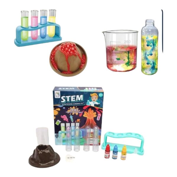 Kit Stem Ciencia Experimentos Laboratorio Niños Al89 - Imagen 2
