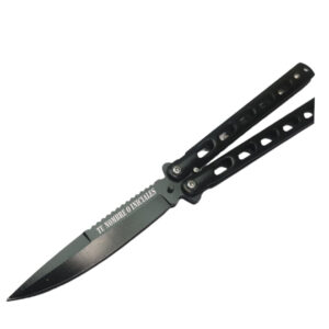 Navaja Personalizada Mariposa Entrenamiento Sin Filo En Laser Mz31