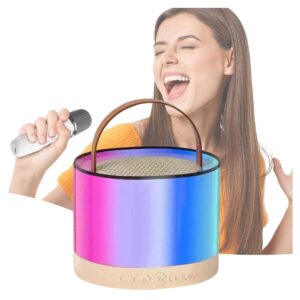 Altavoz Bluetooth Rgb Inalámbrico Con Micrófonos K52 Nb23