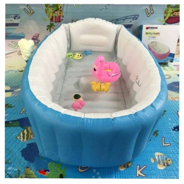 Bañera Inflable Infantil Tina Portátil Na67 - Imagen 11