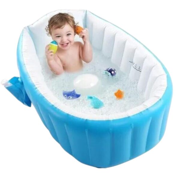 Bañera Inflable Infantil Tina Portátil Na67 - Imagen 6