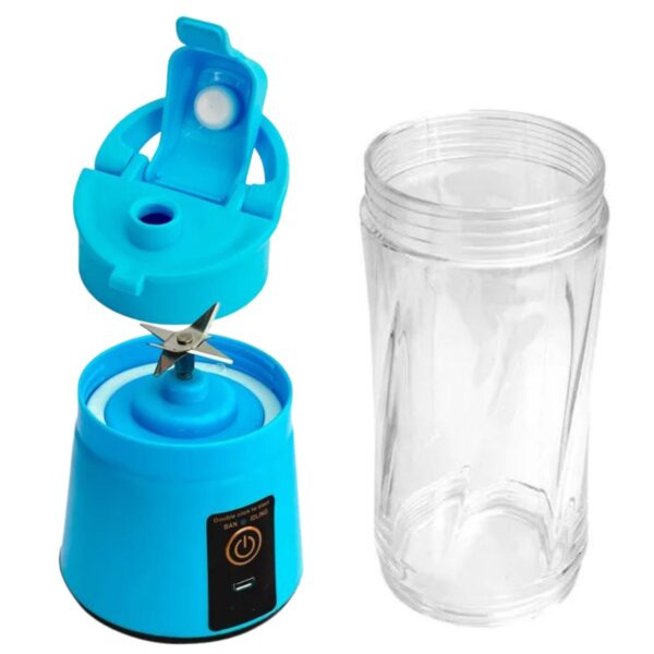 Batidora Mini Vaso Licuadora Recargable Nb15 - Imagen 4