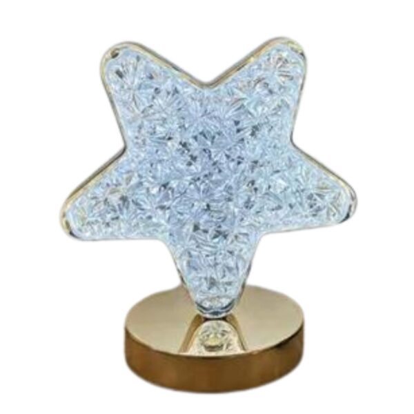 Lámpara Led Estrella Enchufe Usb Luz Cálida Na85 - Imagen 6