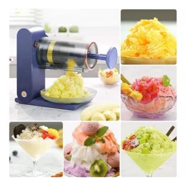 Máquina Granizado Raspado Casera Recargable Na96 - Imagen 8