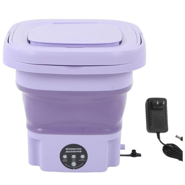 Mini Lavadora Plegable Ropa Portátil 1,5 Kg Y 8 Litros Nb13 - Imagen 5