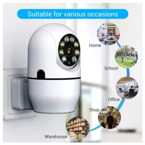 Cámara Seguridad Enchufe Visión Nocturna Full Hd Socket Jt-8178 Na15