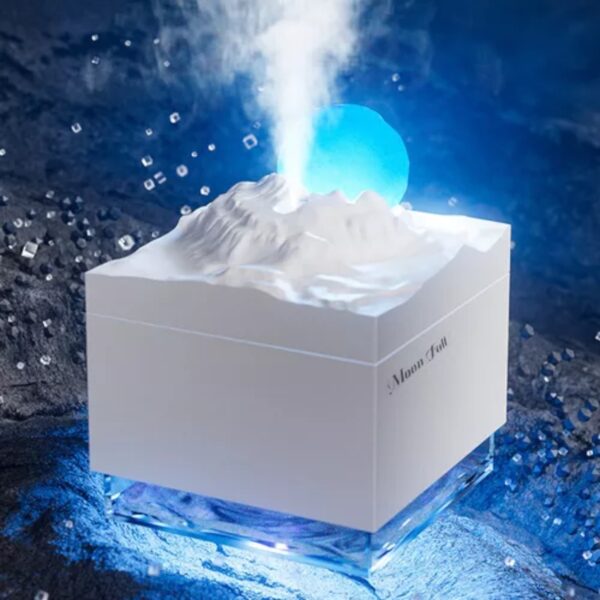 Difusor Led Lunar Aroma Portátil Humidificador Usb Luz Mini 300ml H2o Spray Usb Popurrí, Velas Aromáticas, Aceites, Incienso Sprays Aromáticos Nc14