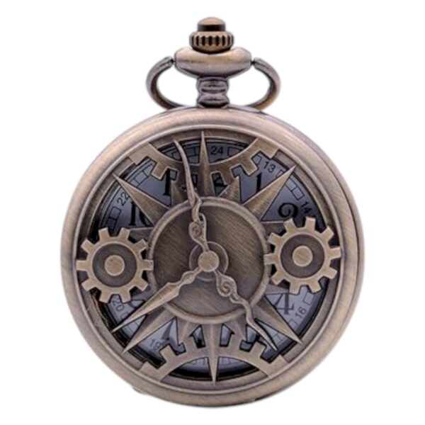 Reloj Bolsillo time Retro cuarzo cadena Colgante Retro antiguo vintage hombre metal aleacion cadena regalo nc20