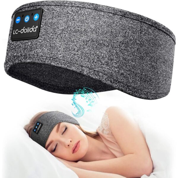 Banda con auriculares, Auriculares para dormir, Diadema Bluetooth, Auriculares Inalámbricos