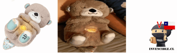 Peluche de Apego Su Barriguita se mueve en ritmos similares a la respiración,sonido relajante e iluminación tenue El juguete perfecto para tu bebé