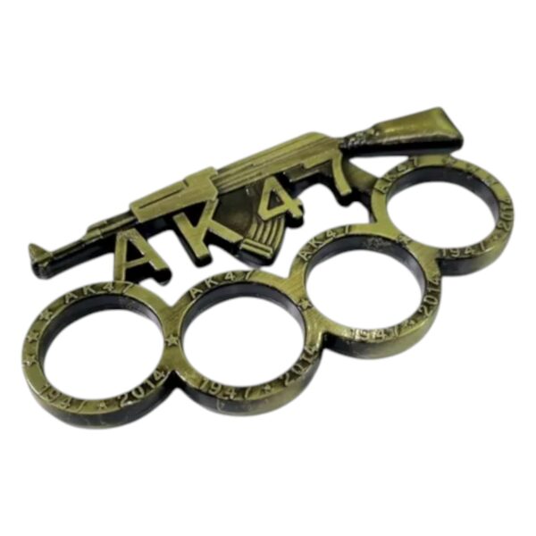 Manopla Puño Americano Ak-47 Nudillo Metal Nc42