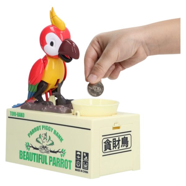hucha Loro, Alcancia Loro, Alcancia caja Loro, Alcancia de Loro, Alcancia Lorito ahorrador, Alcancia Loro chino, Alcancia Loro come monedas, Alcancia Loro japones, Alcancia Loro roba monedas